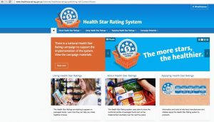 Health Star Rating System